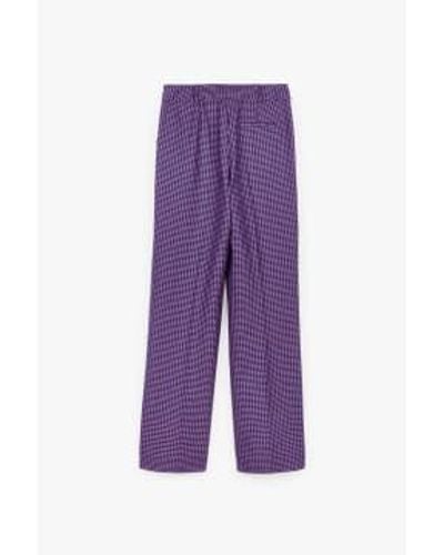 CKS Taranto Trousers Ao1 40 - Purple