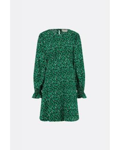 FABIENNE CHAPOT Vestido vanessa impreso en ver petit amour - Verde