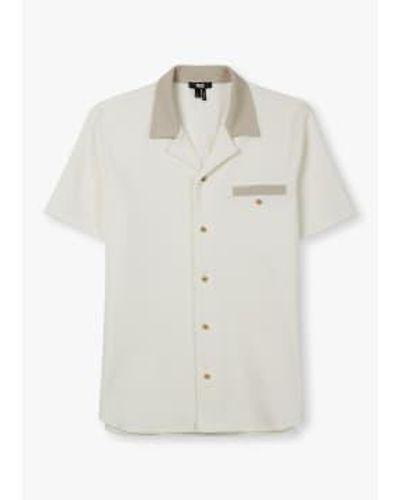 PAIGE S Roan Shirt - White