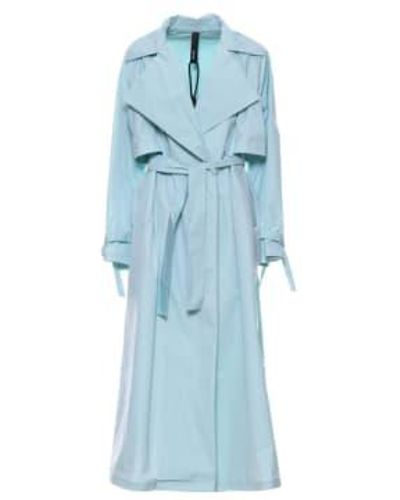 Hevò Trench For Woman Margherita Snw F718 4908 - Blu
