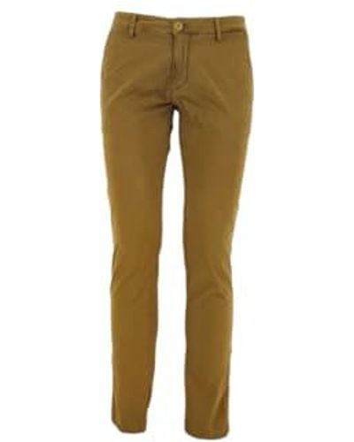 Modfitters Carnaby Popeline Men's Trousers 30 - Green