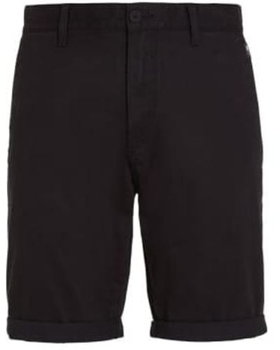 Tommy Hilfiger Tommy jeans scanton chino shorts - Noir
