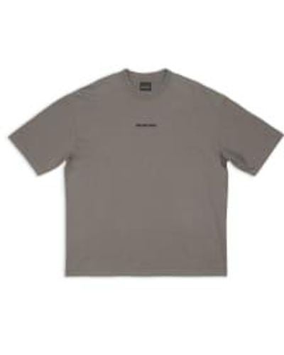 Balenciaga Back Logo T Shirt Extra Large - Grey
