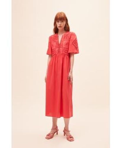Suncoo Cedar Womens Dress - Rosso