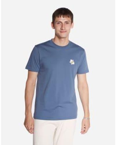 Olow Cobalt Peace T Shirt L - Blue
