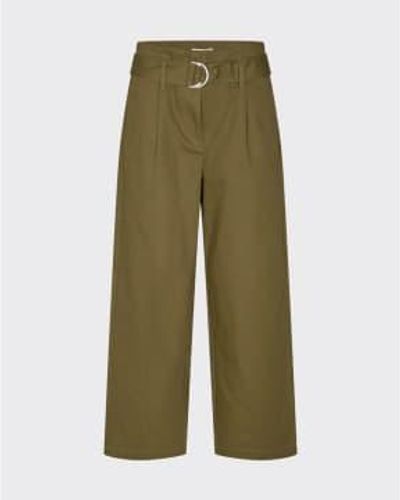 Minimum Kelsey pants dark - Grün