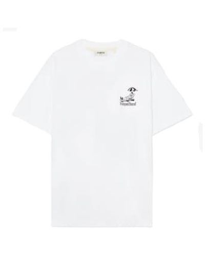 Pompeii3 Sunbathing Emilio Short Sleeved T Shirt - Bianco