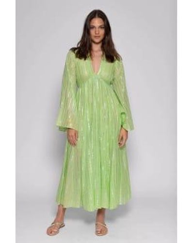 Sundress Athene maud maxi robe - Vert