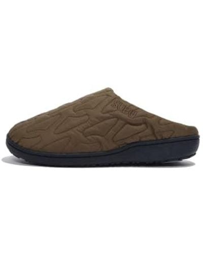 SUBU Winter Slippers Khaki Outline Small - Brown