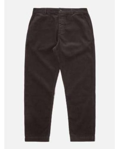 Universal Works Licorice Military Chino Trousers 32 / - Grey