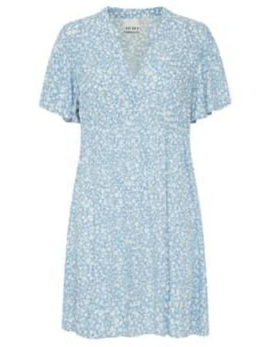 Ichi Marrakech Aop Dress-della Robbia -20120859 - Blue