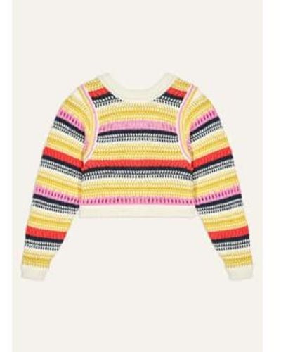 Ba&sh Romy Reversible Sweater - Yellow