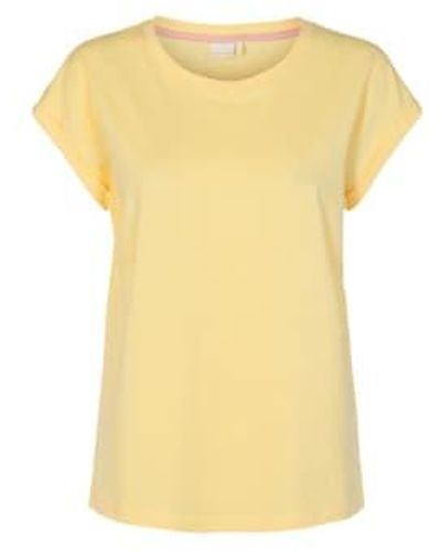 Numph T-shirt Beverly - Jaune