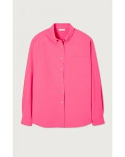 American Vintage Dakota Shirt Fluo - Rosa