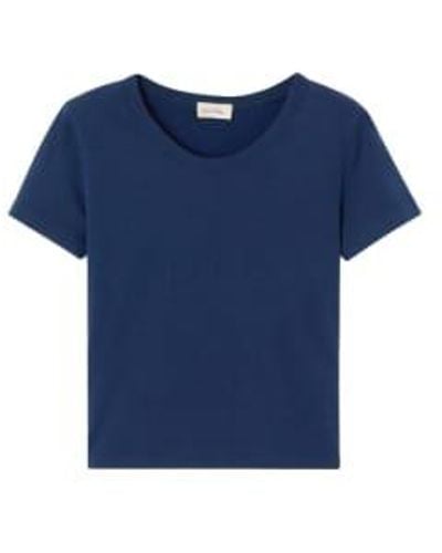 American Vintage Camiseta gamippines - Blau