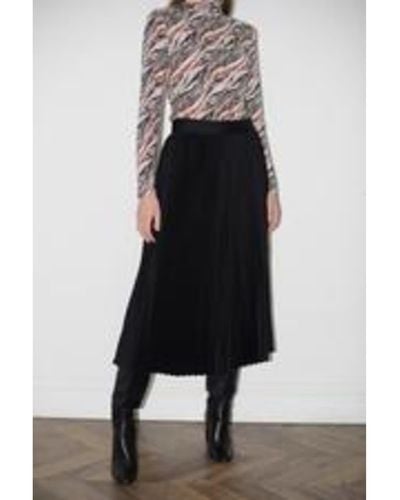 Great Plains Pleated Skirt - Black