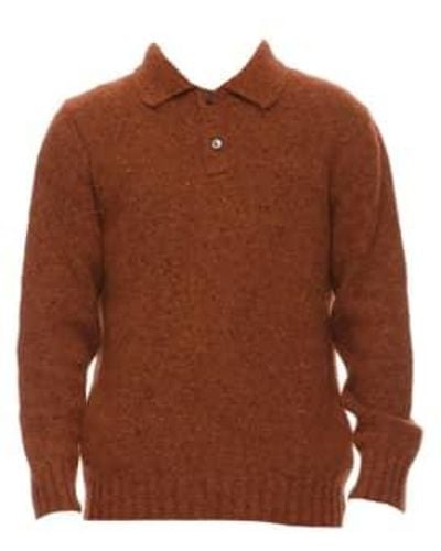 GALLIA Sweater Lm U7502 099 Baronet 48 - Brown