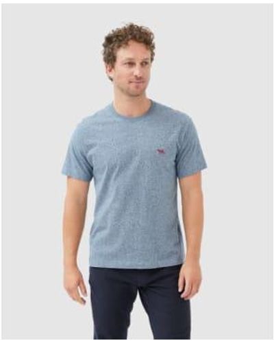 Rodd & Gunn Das gunn-t-shirt in blau 004120-24