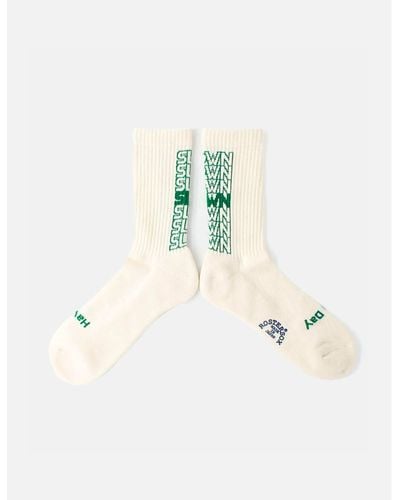 Rostersox Langsamen Socken - Weiß