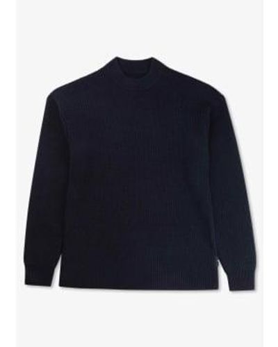Replay Knitted Sweatshirt L - Blue
