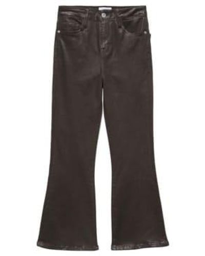 Frame Jeans Le Crop Flare Espresso Coated 25 - Gray