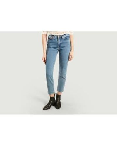 Samsøe & Samsøe Marianne Mom Fit Jeans - Blu