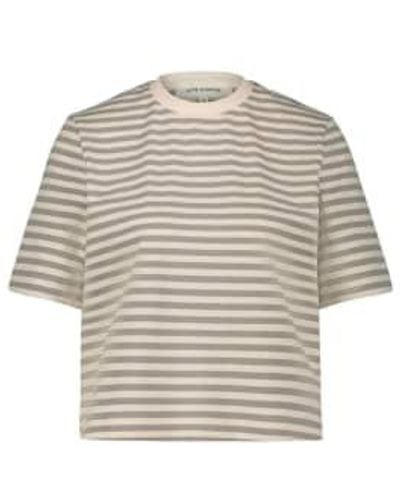 Sofie Schnoor T-shirt Striped Uk 12 - Grey