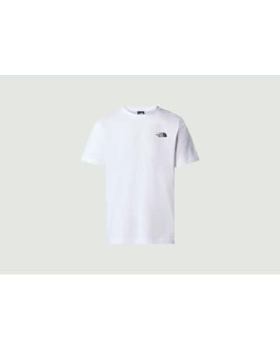 The North Face T-shirt Redbox - Blanc
