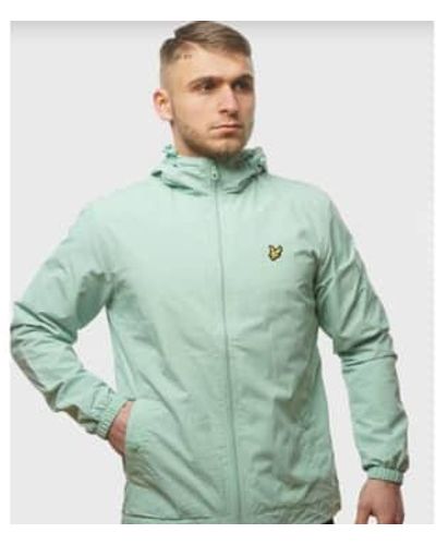 Lyle & Scott Hooded Hunter Turquoise Shadow M - Green