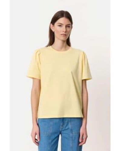 Levete Room Isol 1 T Shirt Lemon L - Natural