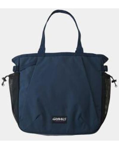 Gramicci Cordura Tote Bag Navy One Size - Blue