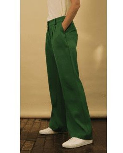 Lora Gene Parker Trouser In By - Verde
