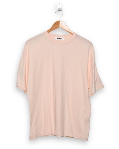 YMC Triple T-Shirt Pink