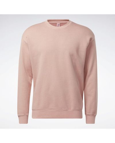 Reebok Frost Berry Classics Natural Dye Crew Sweater - Pink