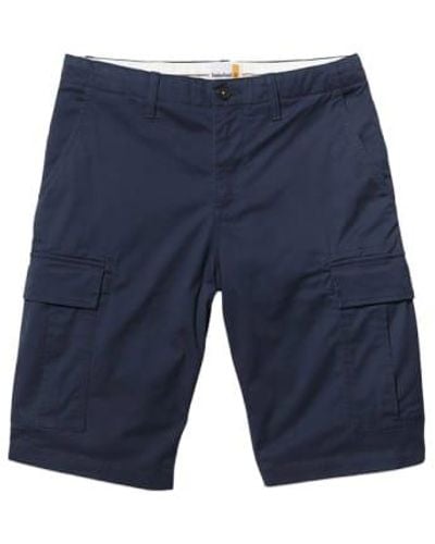 Timberland Entspannte Outdoor-Cargo-Shorts – Dark Sapphire - Blau