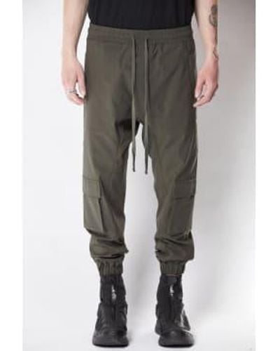 Thom Krom M st 436 pantalon survêtement vert - Gris