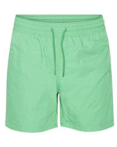 COLORFUL STANDARD Spring Classic Swim Shorts S - Green