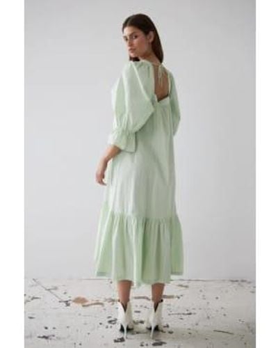 Stella Nova Mint Tea Stripe Dress - Green