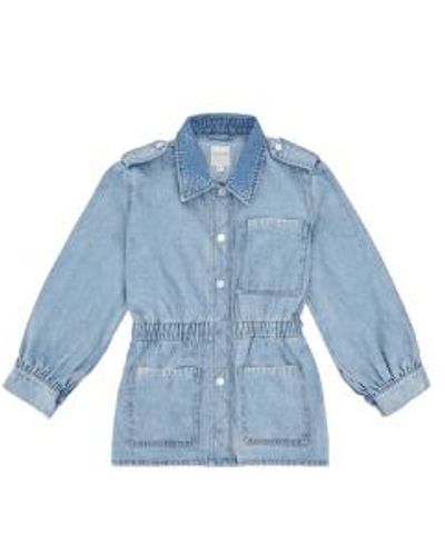 seventy + mochi Dani Weekender Jacket 8 - Blue