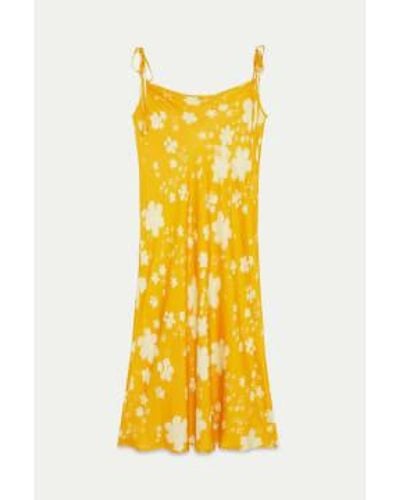 Ottod'Ame Floral Dress - Yellow