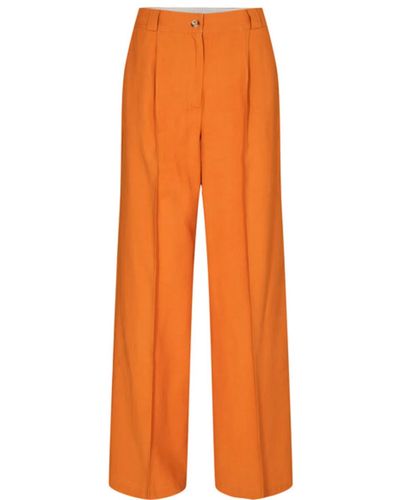 Numph Mercedes Trousers - Orange
