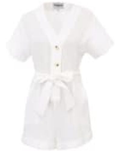 FRNCH Lika Playsuit / S - White