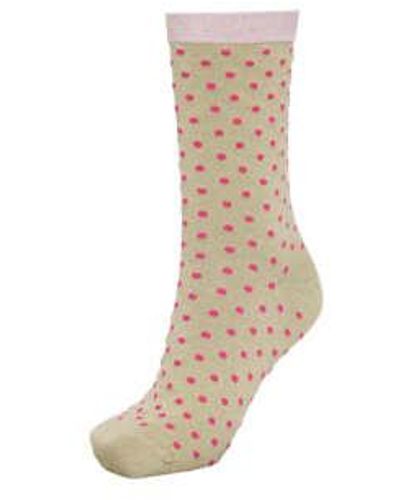 SELECTED Select Femme Vida Socks - Natural