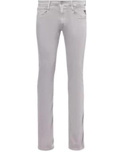 Replay Anbass Slim Jeans 32x30 Short - Grey