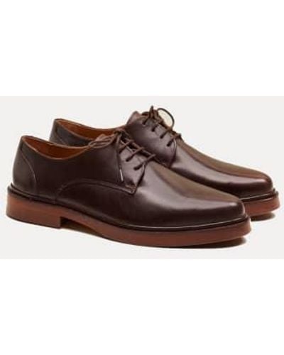 M. Moustache Edgar Shoes Leather 42 - Brown