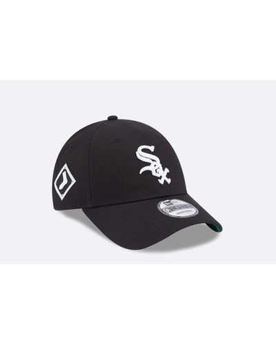 KTZ 9Forty Chicago White Sox Team Side Patch - Nero