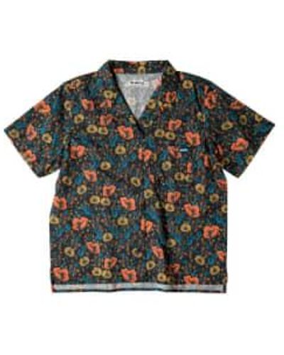 The Mercantile London Kavu Cedar Springs Shirt Wildflower - Vert