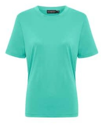 Soaked In Luxury Sea Columbine Loose Fit T Shirt Xs - Blue