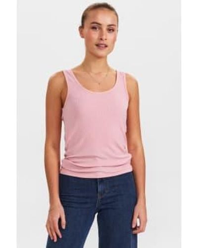 Numph Mellow Noos Nubowie Top L - Red