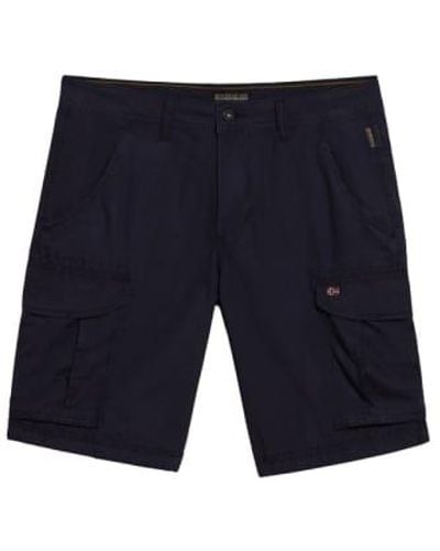 Napapijri Noto Cargo Shorts 20 Marine - Blu